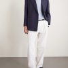 Ribbed Linen and Cotton-Blend Polo Shirt - OU