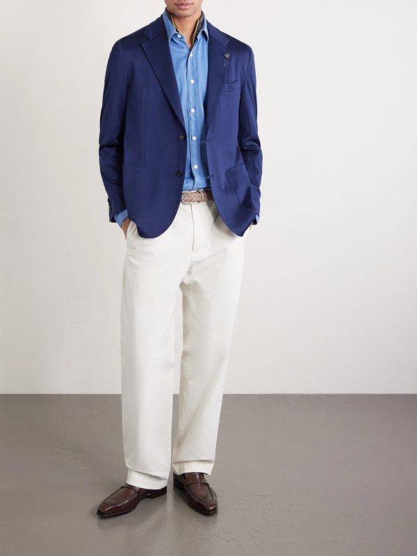 Cotton-Jersey Blazer - OU Cotton-Jersey Blazer - OU
