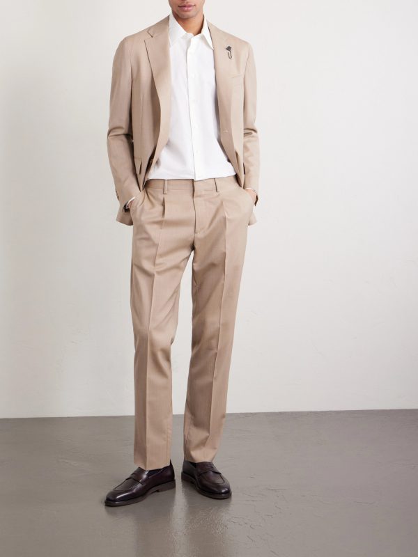 Embellished Virgin Wool Suit Jacket - OU2 Embellished Virgin Wool Suit Jacket - OU2