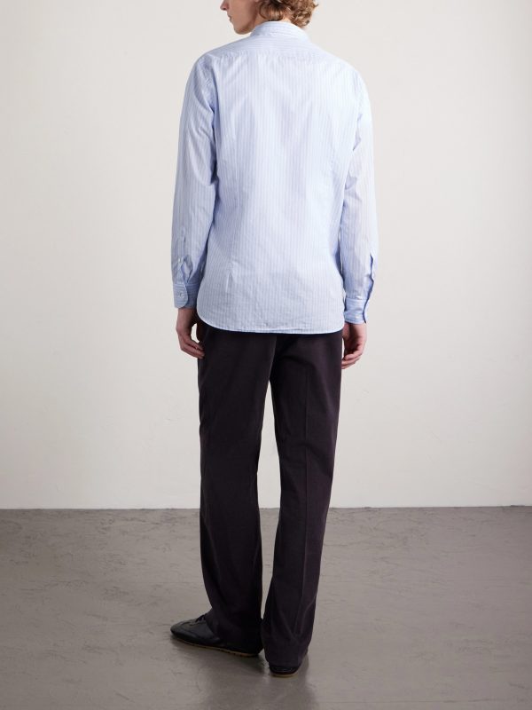 Striped Cotton Shirt - BK
