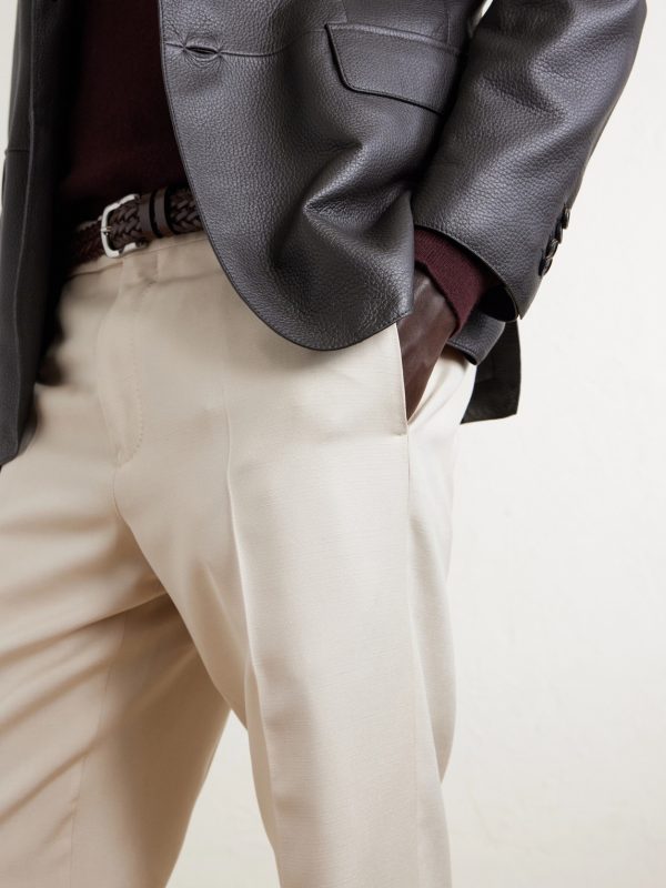 Straight-Leg Woven Trousers - E1 Straight-Leg Woven Trousers - E1