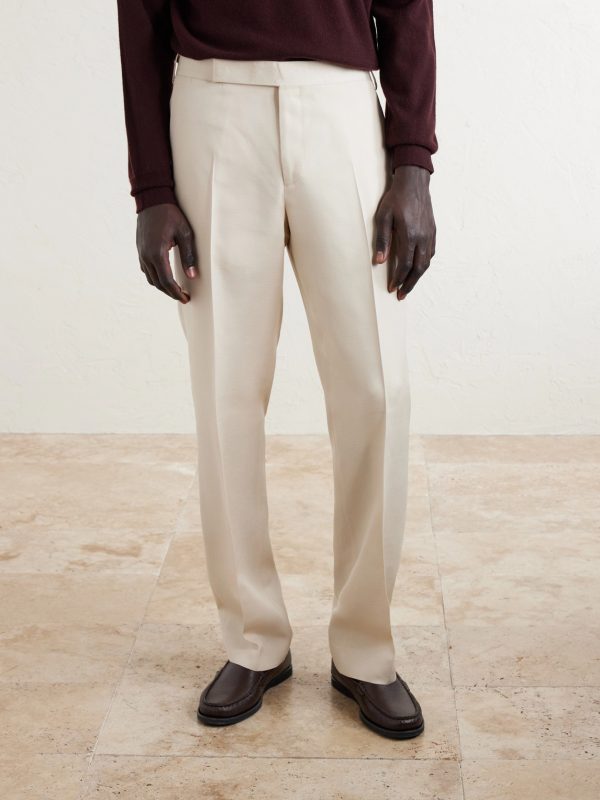 Straight-Leg Woven Trousers - FR Straight-Leg Woven Trousers - FR