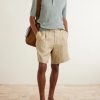 Ribbed Linen and Cotton-Blend Polo Shirt - OU