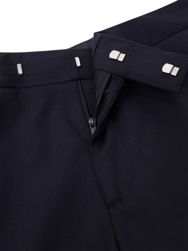 Slim-Fit Wool-Blend Tuxedo Trousers - CU Slim-Fit Wool-Blend Tuxedo Trousers - CU