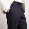Slim-Fit Wool-Blend Tuxedo Trousers - E1 Slim-Fit Wool-Blend Tuxedo Trousers - E1