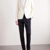 Slim-Fit Wool-Blend Tuxedo Trousers - OU Slim-Fit Wool-Blend Tuxedo Trousers - OU