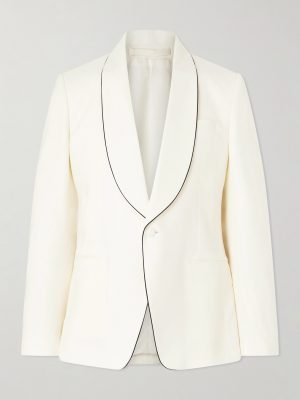 Soirée Virgin Wool-Blend Tuxedo Jacket Soirée Virgin Wool-Blend Tuxedo Jacket