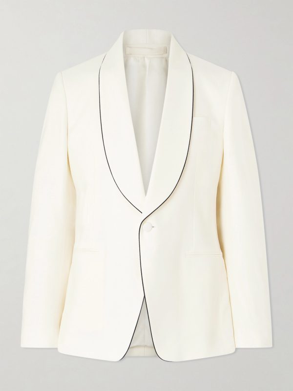 Soirée Virgin Wool-Blend Tuxedo Jacket Soirée Virgin Wool-Blend Tuxedo Jacket