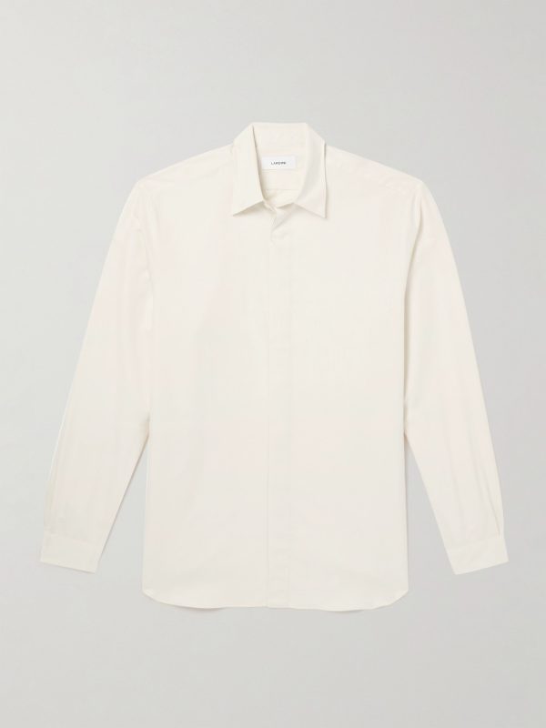 Cotton and Silk-Blend Shirt