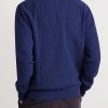 Ribbed Cotton Polo Shirt - BK Ribbed Cotton Polo Shirt - BK