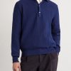 Ribbed Cotton Polo Shirt - FR Ribbed Cotton Polo Shirt - FR