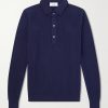 Ribbed Cotton Polo Shirt Ribbed Cotton Polo Shirt