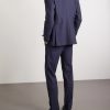 Slim-Fit Straight-Leg Virgin Wool-Blend Trousers - BK Slim-Fit Straight-Leg Virgin Wool-Blend Trousers - BK