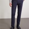Slim-Fit Straight-Leg Virgin Wool-Blend Trousers - FR Slim-Fit Straight-Leg Virgin Wool-Blend Trousers - FR