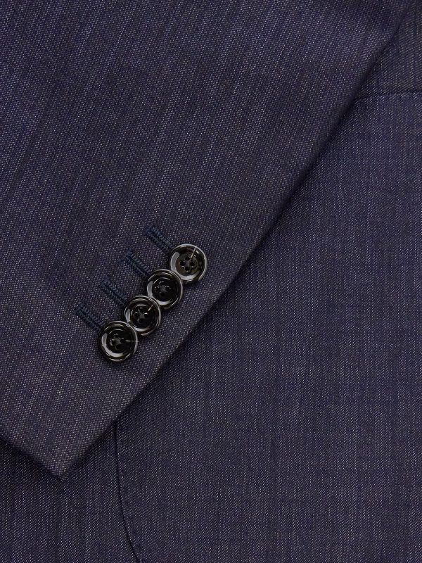 Wool-Blend Twill Suit Jacket - CU