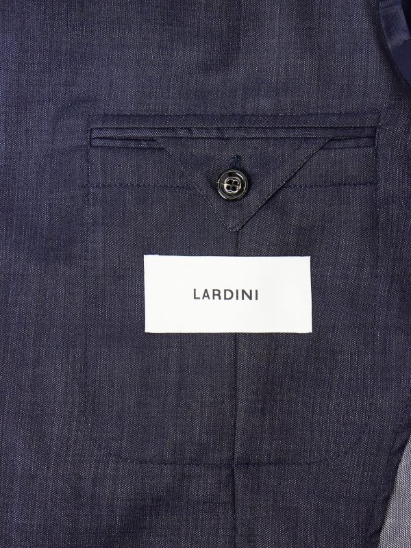 Wool-Blend Twill Suit Jacket - E1