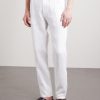 Tapered Linen Drawstring Trousers - FR Tapered Linen Drawstring Trousers - FR