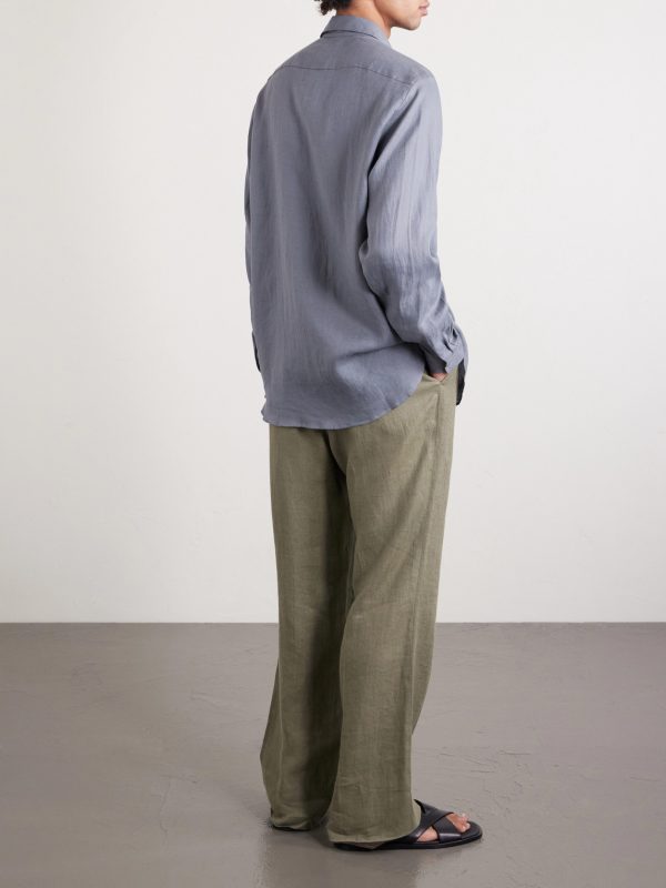 Linen Shirt - BK Linen Shirt - BK