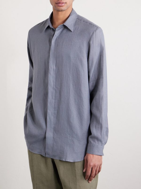 Linen Shirt - FR Linen Shirt - FR