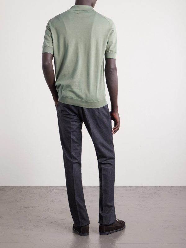 Cotton Polo Shirt - BK Cotton Polo Shirt - BK