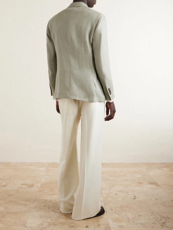 Linen Blazer - BK Linen Blazer - BK