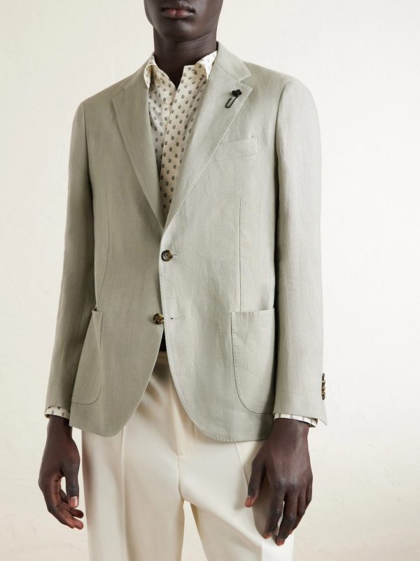 Linen Blazer - FR Linen Blazer - FR