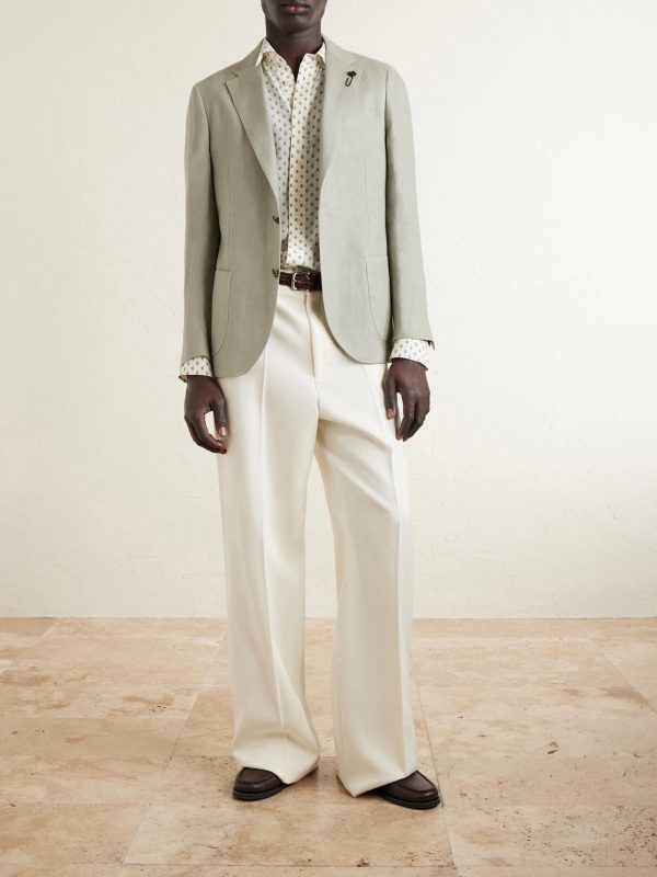 Linen Blazer - OU Linen Blazer - OU