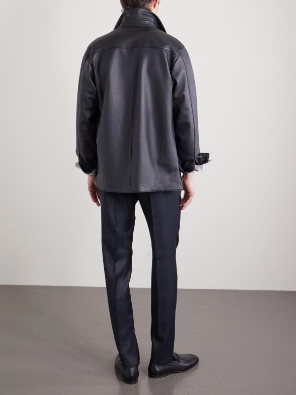 Tapered Woven Suit Trousers - BK Tapered Woven Suit Trousers - BK