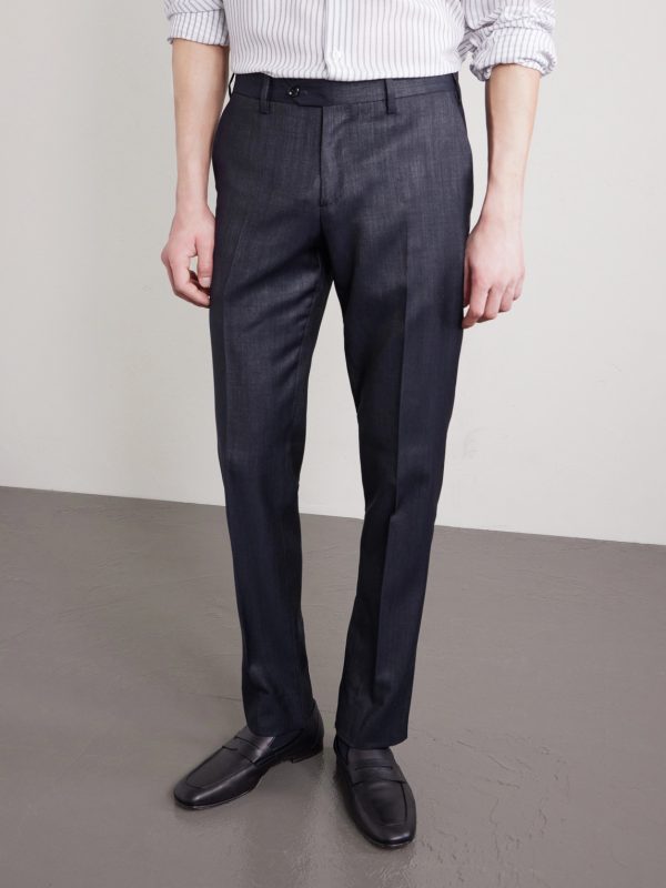Tapered Woven Suit Trousers - FR Tapered Woven Suit Trousers - FR