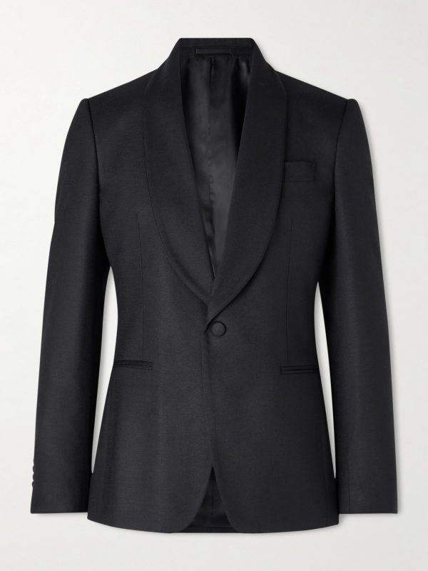 Soirée Virgin Wool-Blend Tuxedo Jacket Soirée Virgin Wool-Blend Tuxedo Jacket