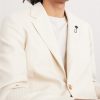 Roma Embellished Herringbone Wool and Cotton-Blend Suit Jacket - E2