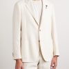 Roma Embellished Herringbone Wool and Cotton-Blend Suit Jacket - FR