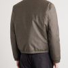 Shearling-Trimmed Storm System® Wool and Silk-Blend Down Jacket - BK Shearling-Trimmed Storm System® Wool and Silk-Blend Down Jacket - BK