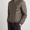 Shearling-Trimmed Storm System® Wool and Silk-Blend Down Jacket - FR Shearling-Trimmed Storm System® Wool and Silk-Blend Down Jacket - FR