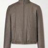 Shearling-Trimmed Storm System® Wool and Silk-Blend Down Jacket Shearling-Trimmed Storm System® Wool and Silk-Blend Down Jacket