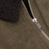 Shearling-Trimmed Suede Jacket - CU Shearling-Trimmed Suede Jacket - CU