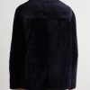 Ribbed Shearling Jacket - BK