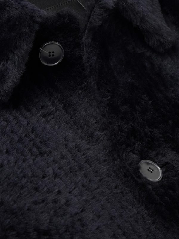 Ribbed Shearling Jacket - CU