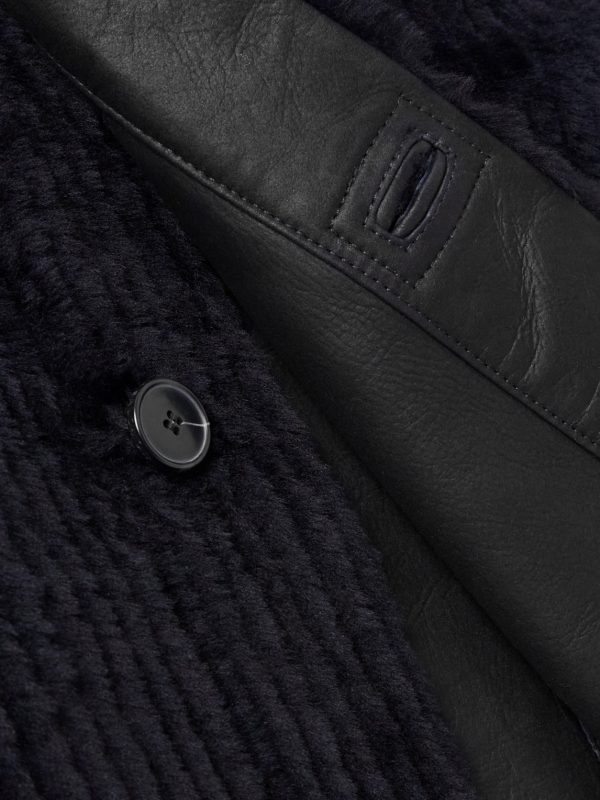 Ribbed Shearling Jacket - E1