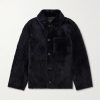 Ribbed Shearling Jacket