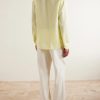 Phil Cutaway-Collar Linen Shirt - BK