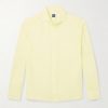 Phil Cutaway-Collar Linen Shirt