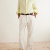 Phil Cutaway-Collar Linen Shirt - OU