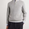 Cashmere Half-Zip Sweater - FR Cashmere Half-Zip Sweater - FR