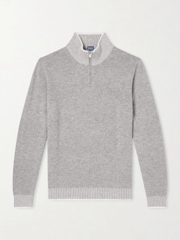 Cashmere Half-Zip Sweater Cashmere Half-Zip Sweater