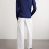 Knitted Wool Polo Shirt - BK Knitted Wool Polo Shirt - BK