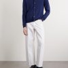 Knitted Wool Polo Shirt - OU Knitted Wool Polo Shirt - OU