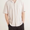 Camp-Collar Cotton-Terry Shirt - FR