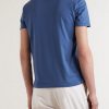 Cotton-Blend Jersey Polo Shirt - BK