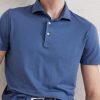 Cotton-Blend Jersey Polo Shirt - CU